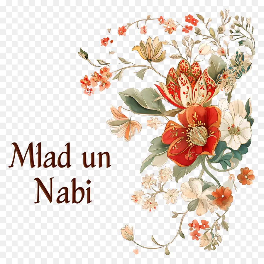 Milad Un Nabi，Flores De Milad Un Nabi PNG