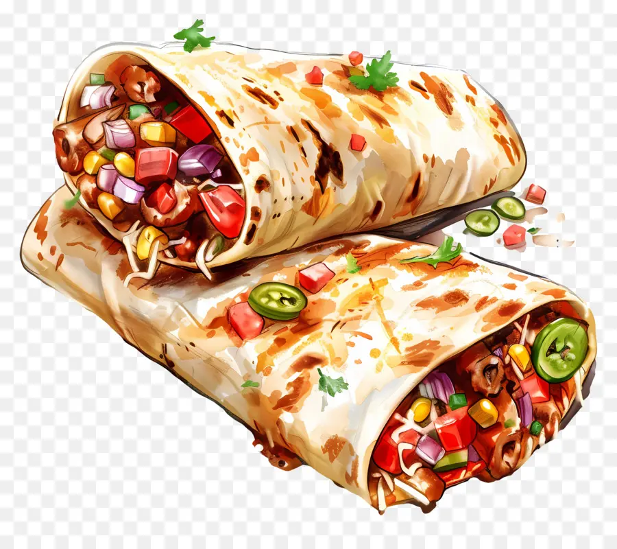 Burrito，Envuelva PNG