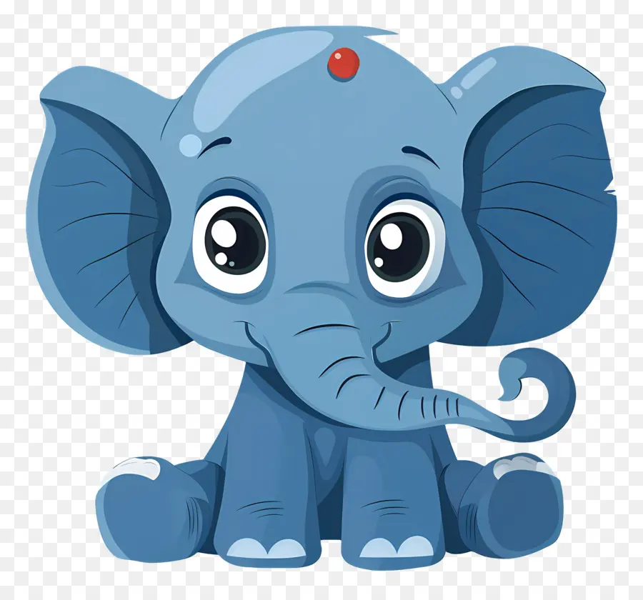 Blue Elephant，Elefante PNG