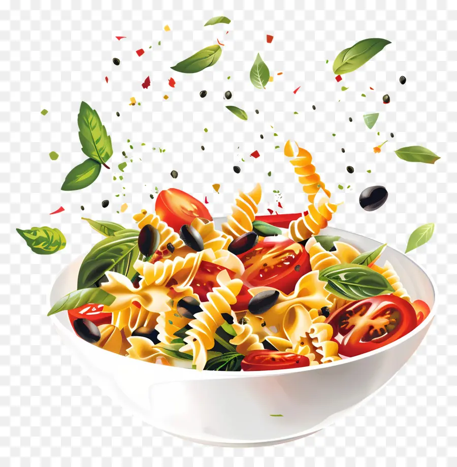 Ensalada De Pasta，Verduras PNG