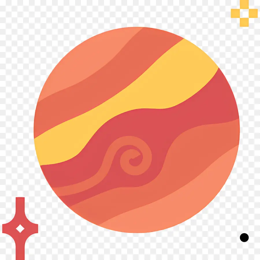 Los Planetas，Planeta Rojo PNG