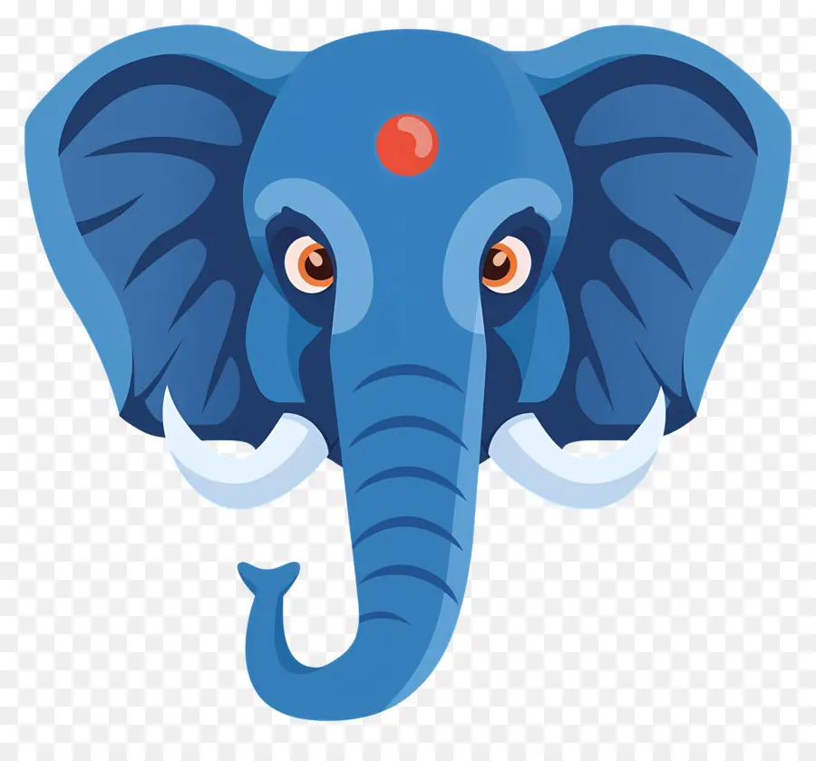 Blue Elephant，Elefante PNG