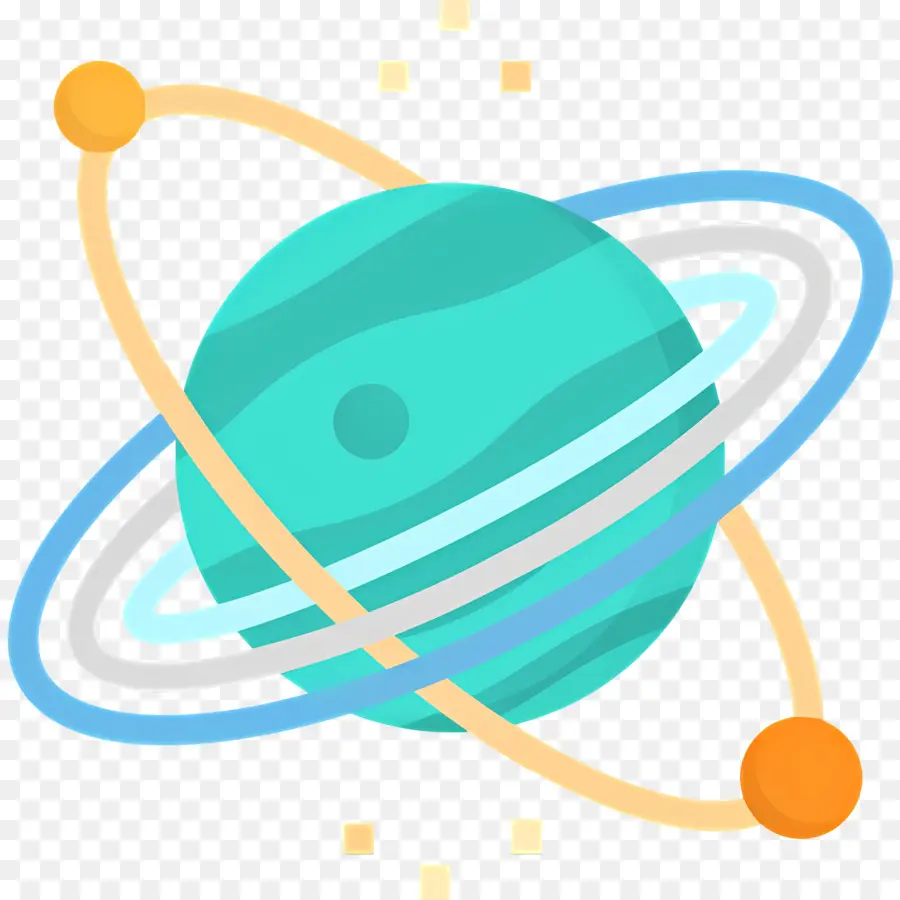 Los Planetas，Planeta Con Anillos PNG