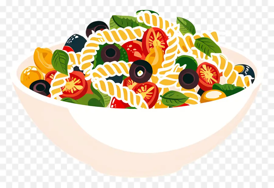 Ensalada De Pasta，Los Tomates PNG