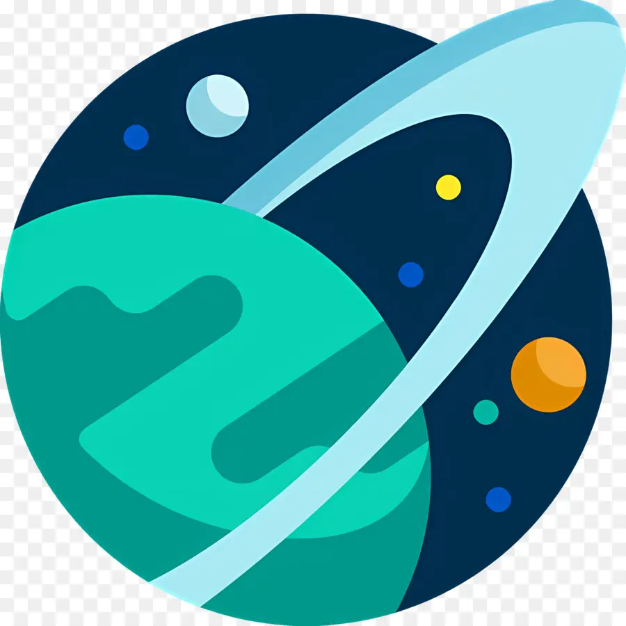 Los Planetas，Planeta Con Anillos PNG