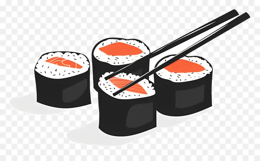 Rollo De Sushi，Rollos De Sushi PNG