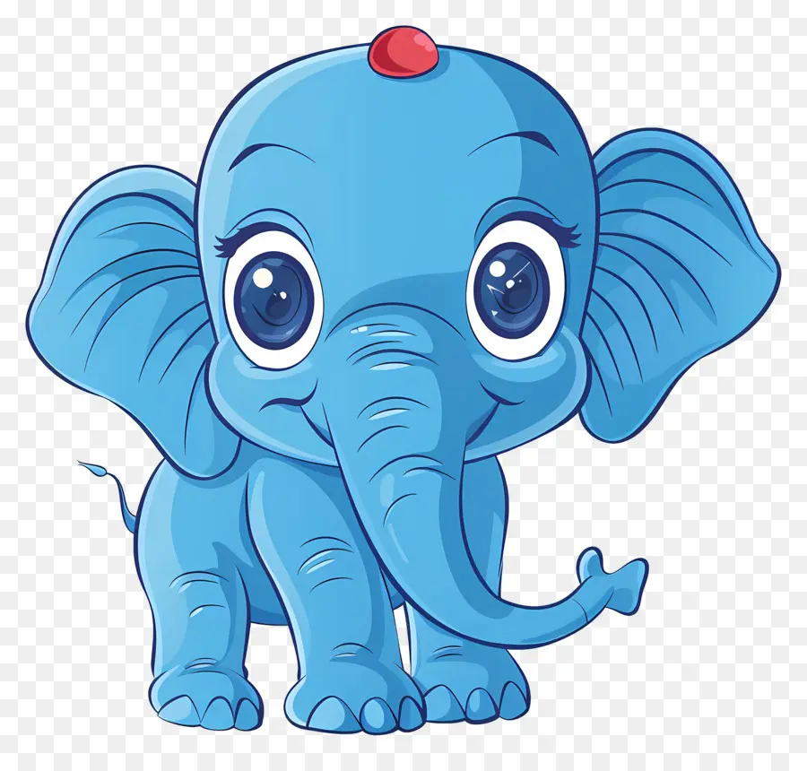 Blue Elephant，Elefante PNG