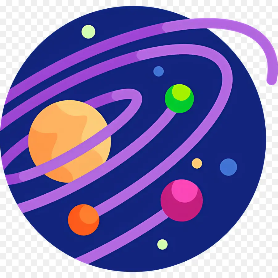 Los Planetas，Planeta Con Anillos PNG