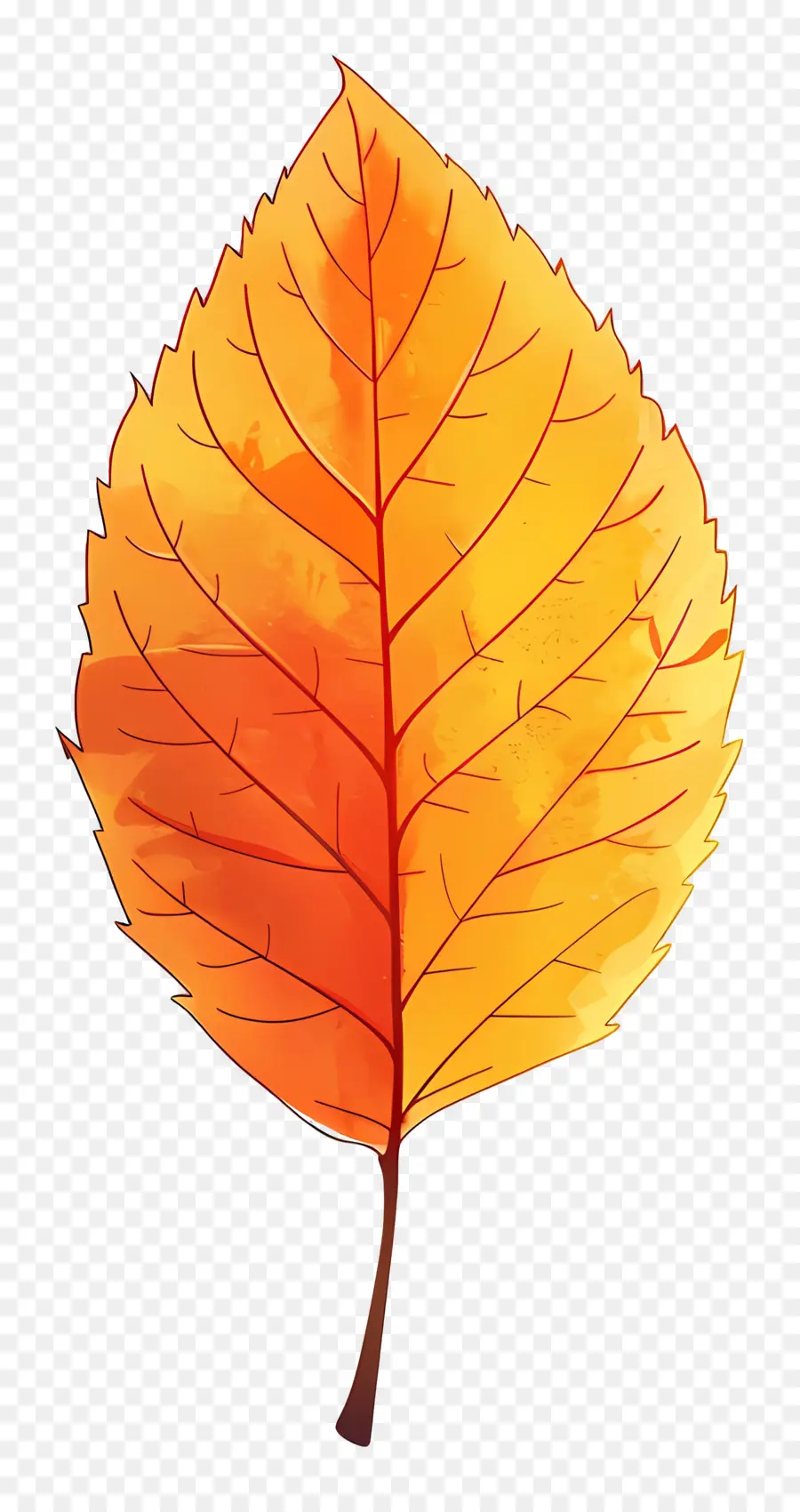 Hoja De Otoño，La Hoja Amarilla PNG