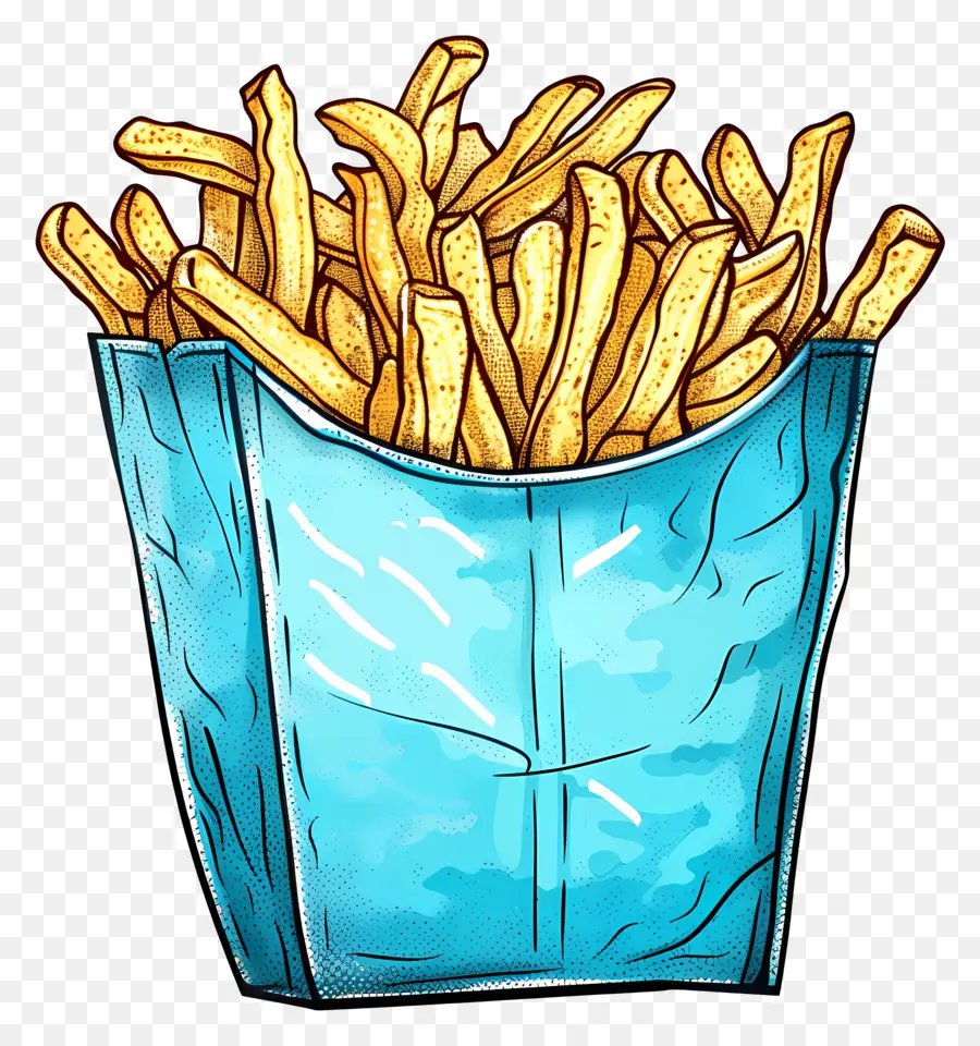 Papas Fritas，Bocadillo PNG