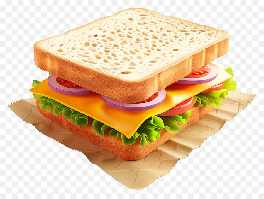 Sandwich，Lechuga PNG