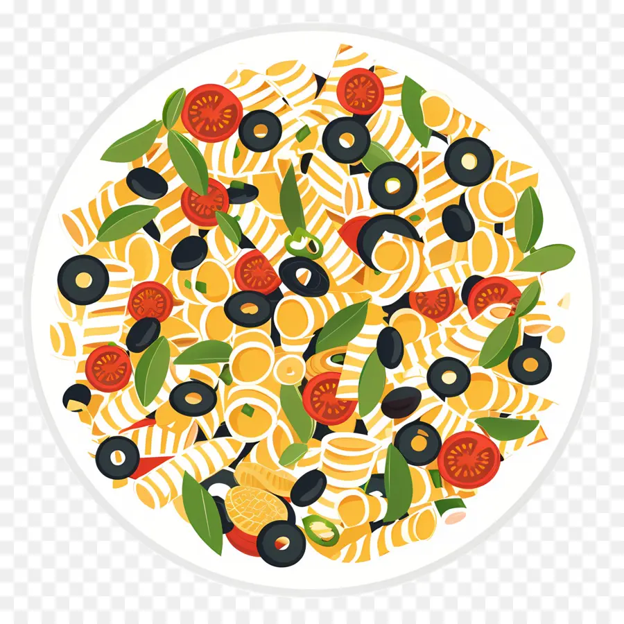 Ensalada De Pasta，Ensalada PNG