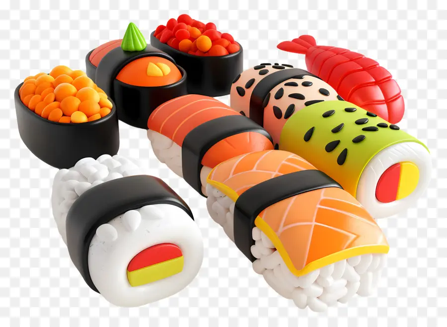 Sushi，Japonés PNG