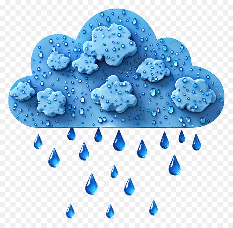 Gota De Lluvia，La Nube PNG