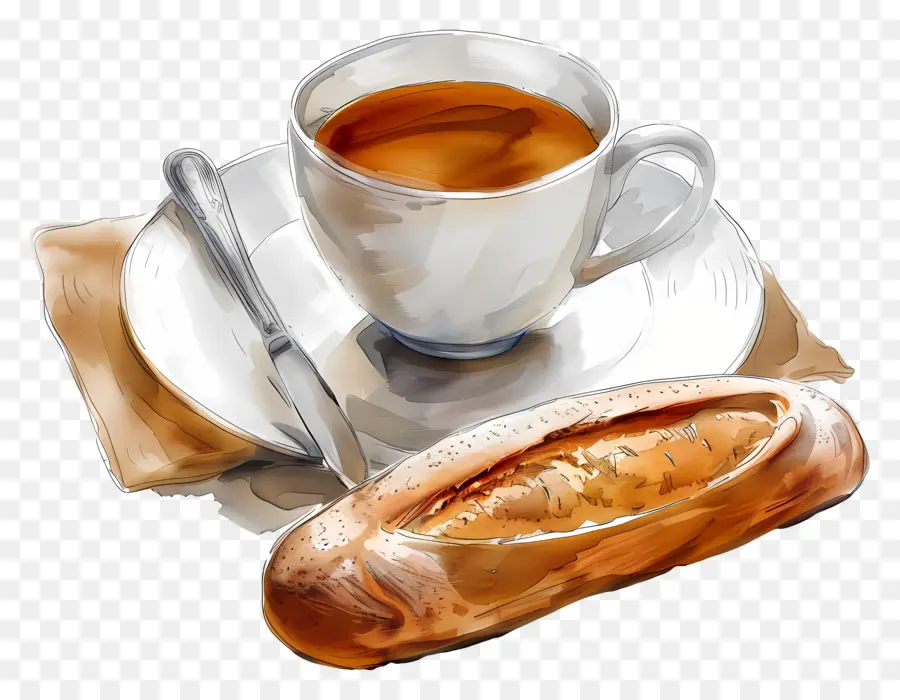 Té Y Pan，Café Y Pan PNG