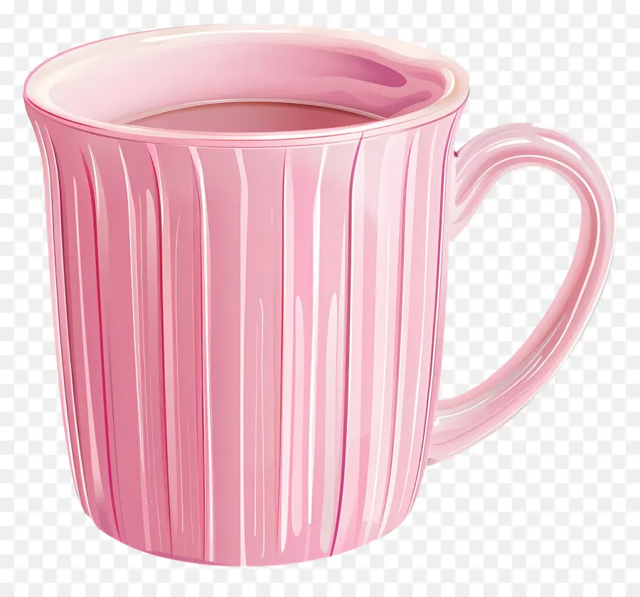 Taza De Café Rosa，Rosa Taza PNG