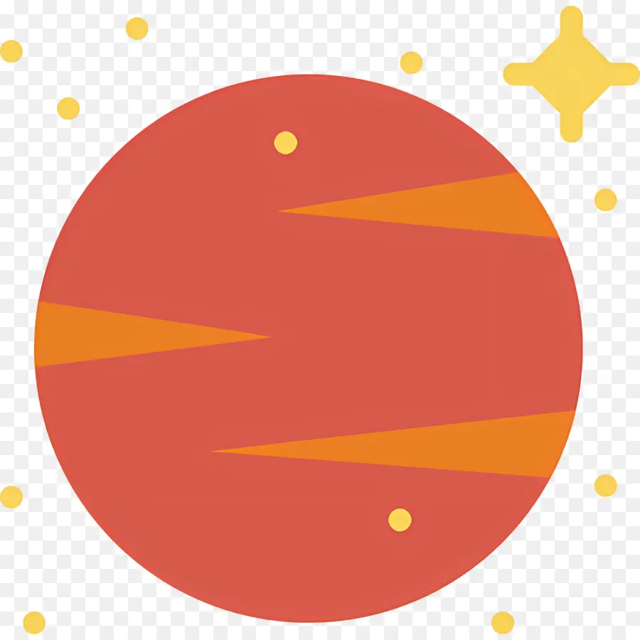 Los Planetas，Planeta Rojo PNG