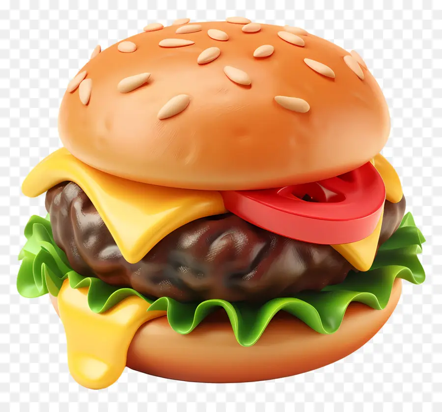 Hamburguesa Con Queso，Hamburguesa PNG