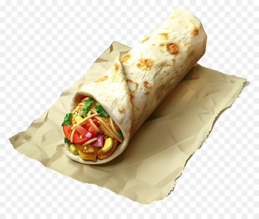 Burrito，Envuelva PNG