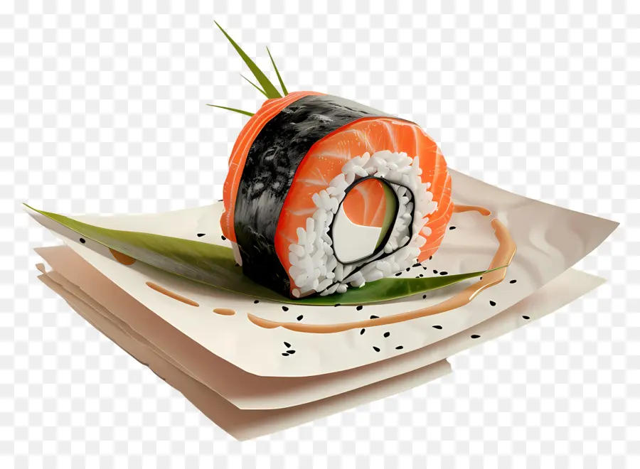 Rollo De Sushi，Sushi PNG