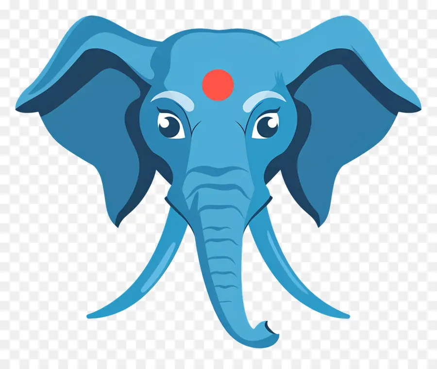 Blue Elephant，Elefante PNG