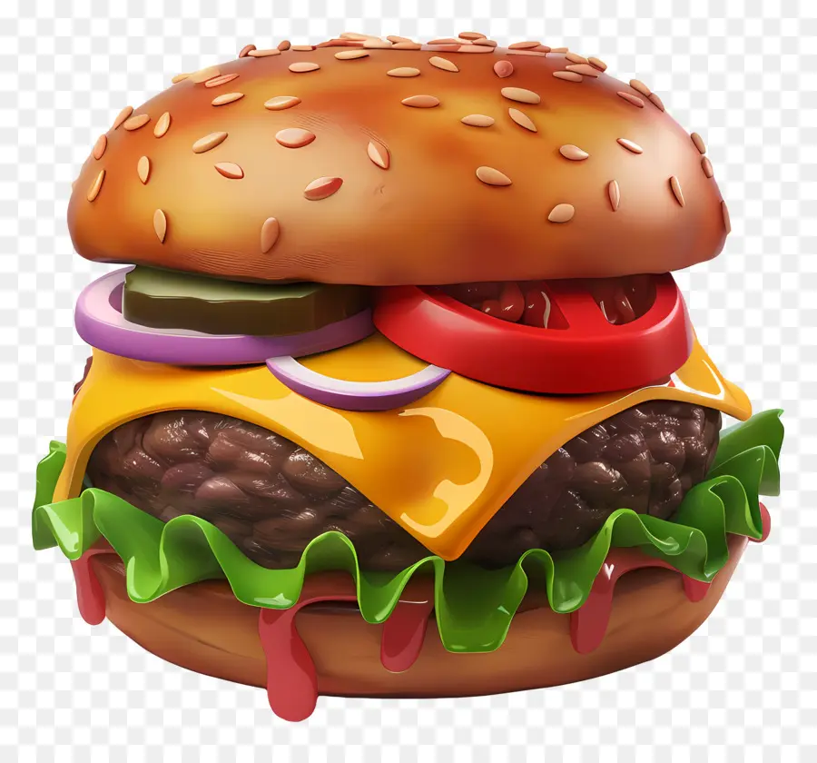 Hamburguesa Con Queso，Hamburguesa PNG