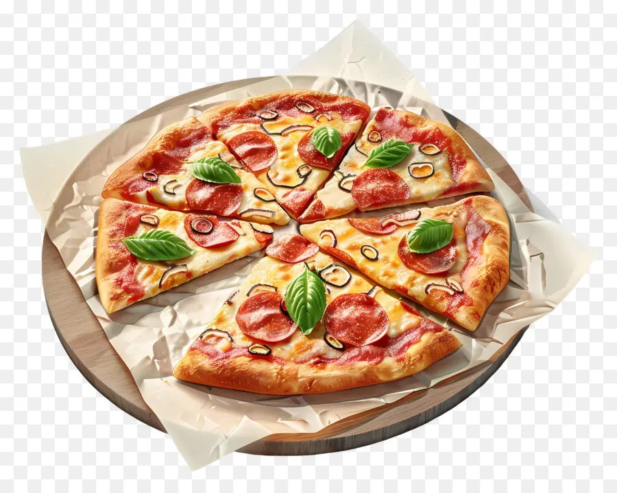 Pizza，Pepperoni PNG