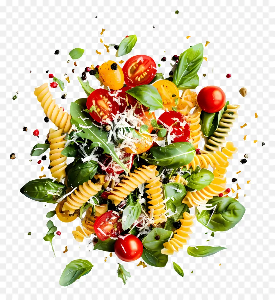 Ensalada De Pasta，Verduras PNG