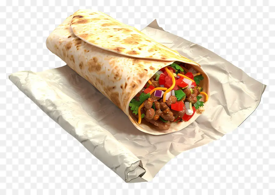 Burrito，Envuelva PNG