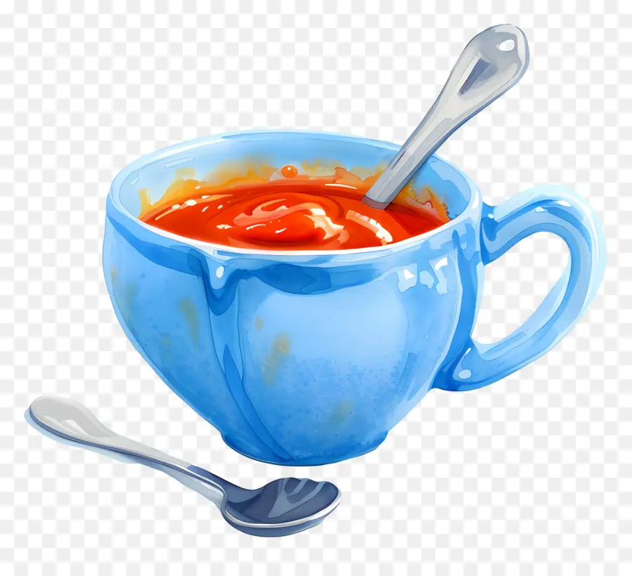 La Salsa De Tomate，Sopa PNG