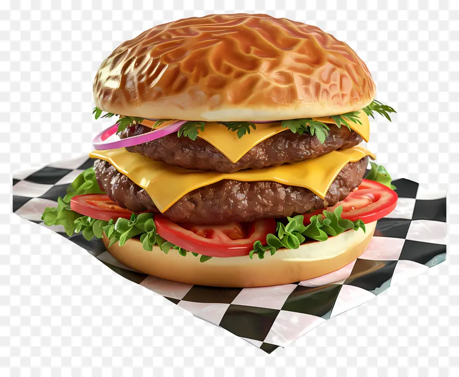 Hamburguesa Con Queso，Burger PNG