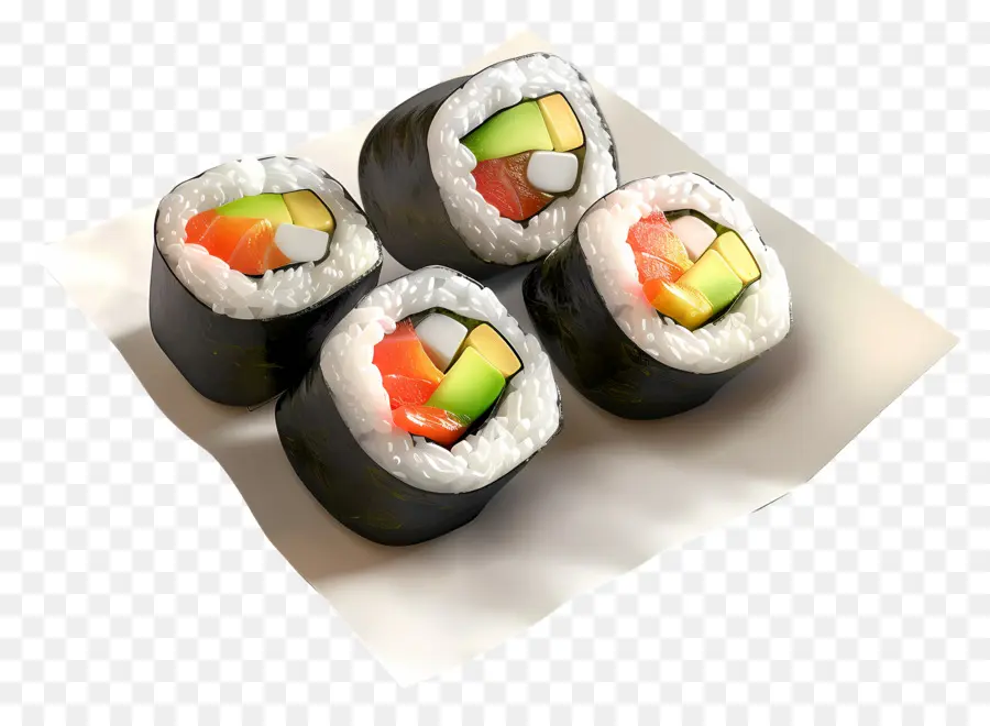 Rollo De Sushi，Sushi PNG