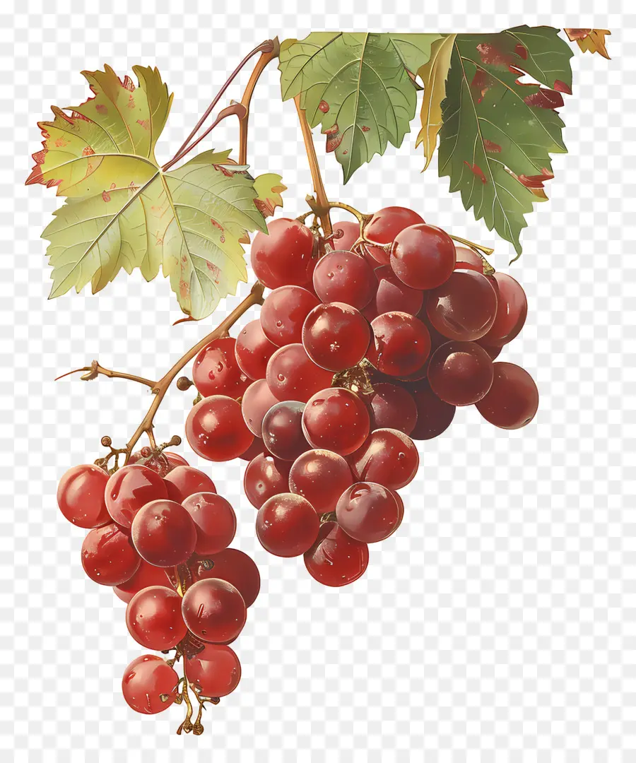 Uvas Rojas，Uvas PNG