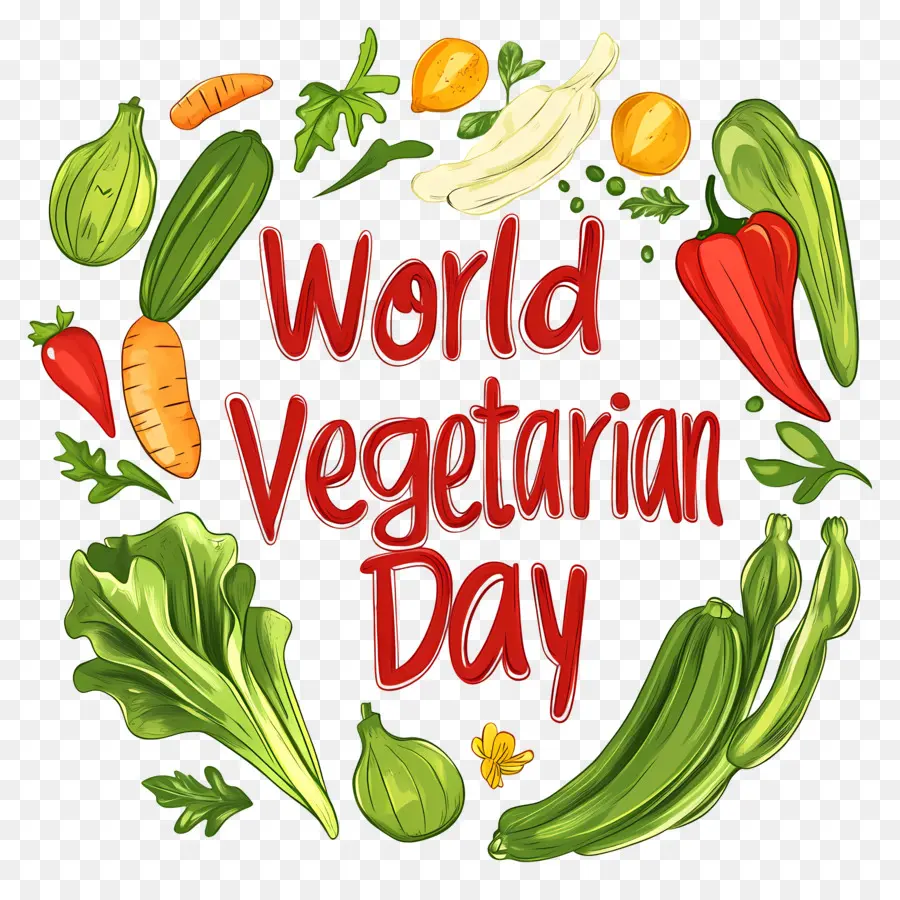 Día Mundial Del Vegetariano，Verduras PNG