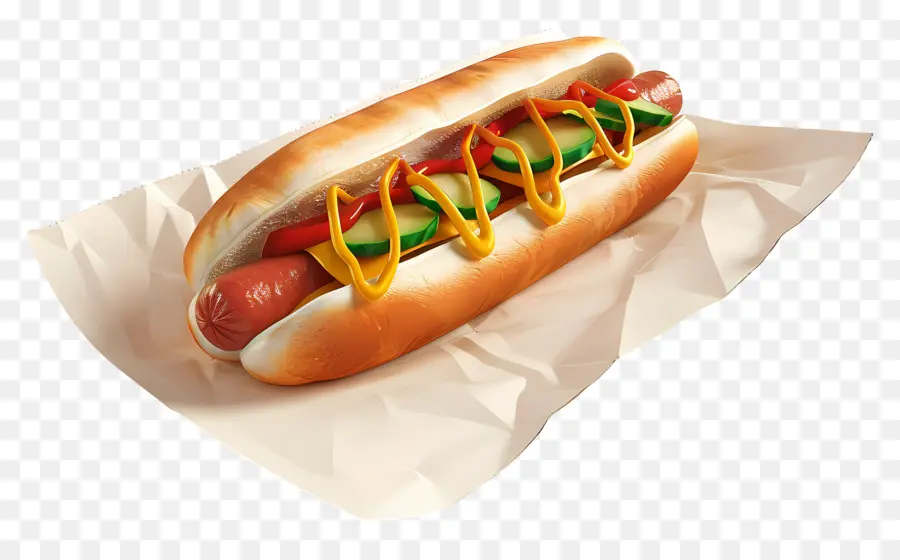 Hot Dog，Mostaza PNG