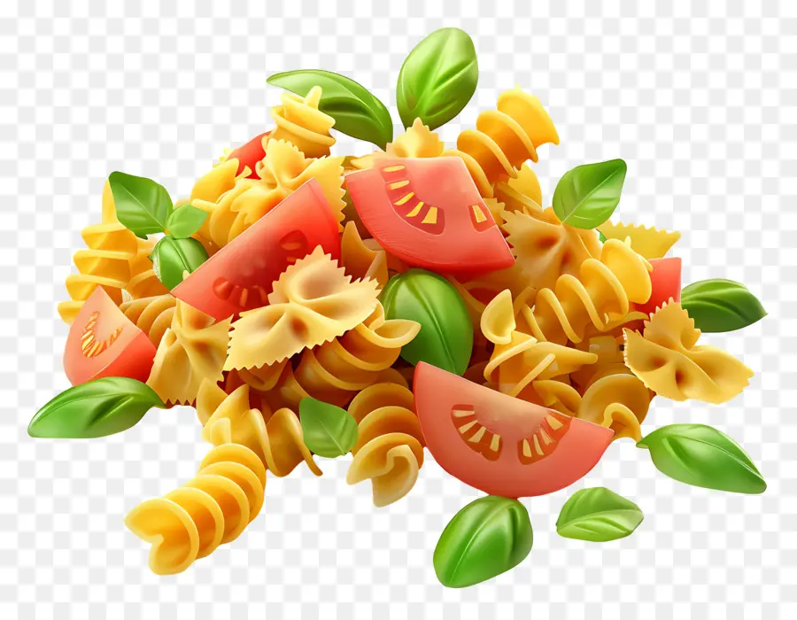 Ensalada De Pasta，Los Tomates PNG