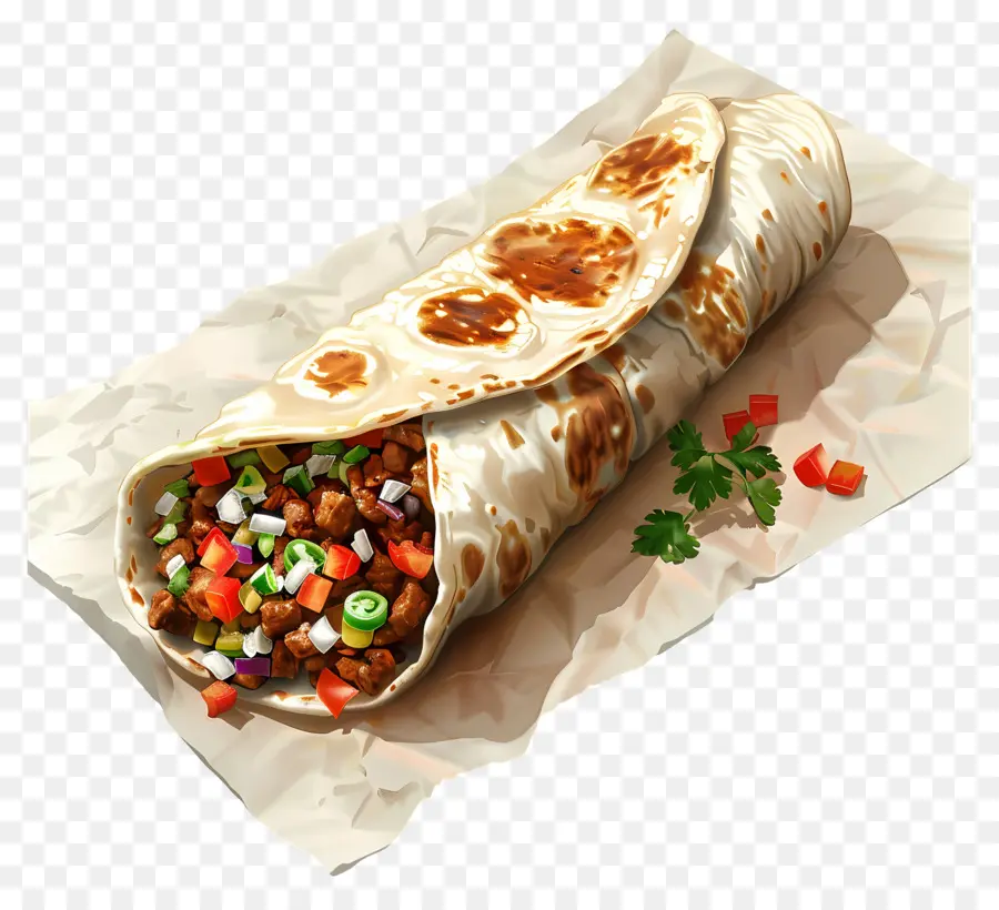 Burrito，Envuelva PNG