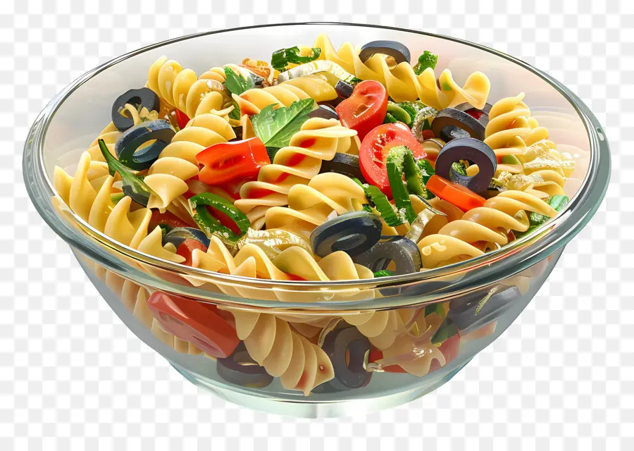 Ensalada De Pasta，Fusilli PNG