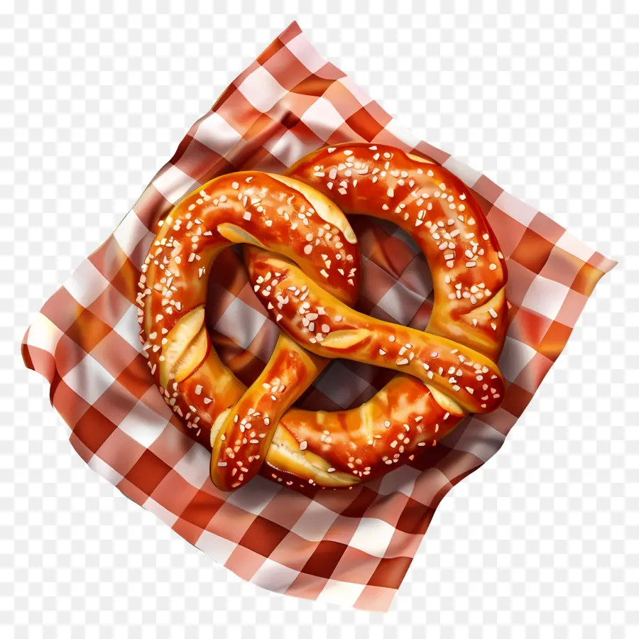 Pretzel，Merienda PNG