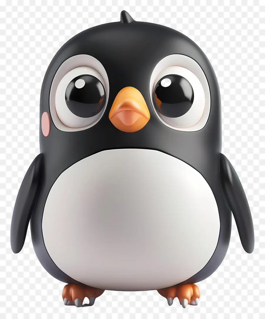 Pingüino，Lindo PNG