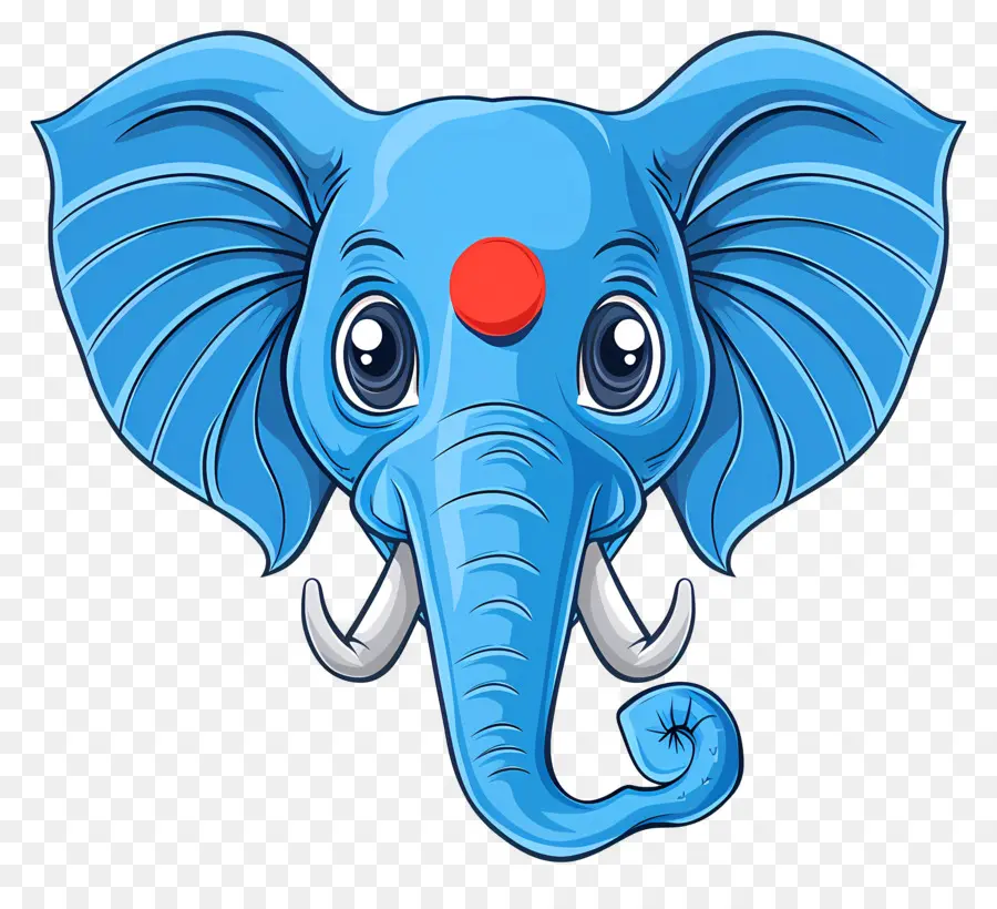 Blue Elephant，Elefante PNG