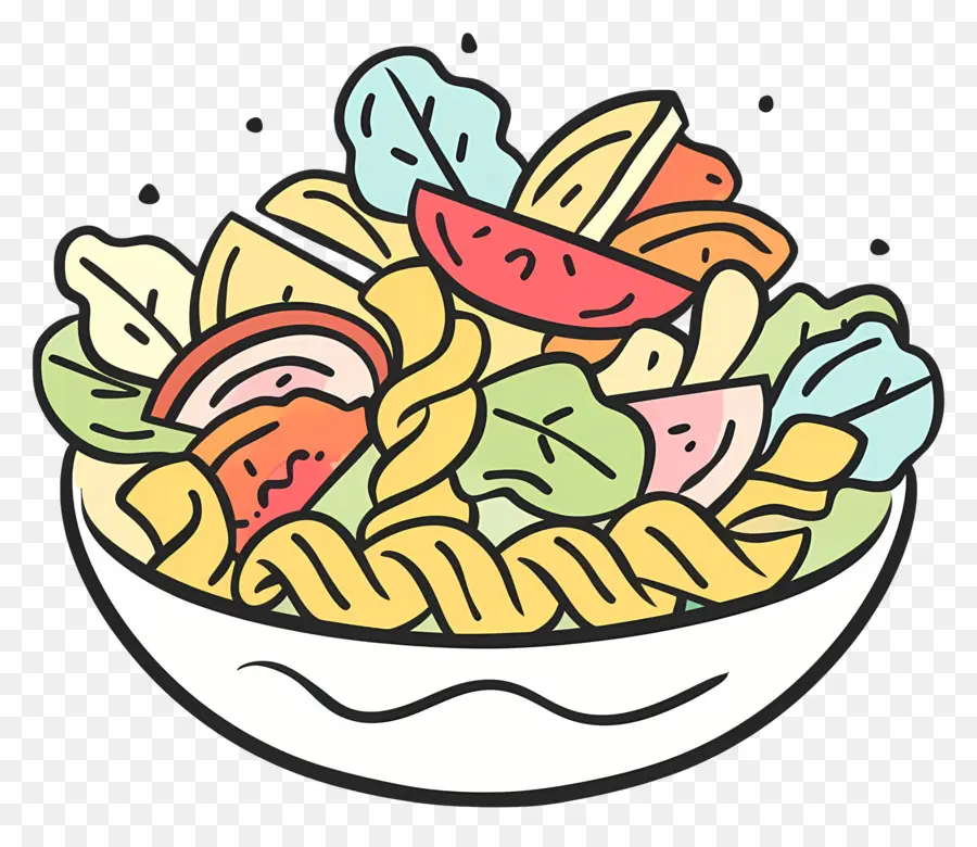 Ensalada De Pasta，Ensaladera PNG