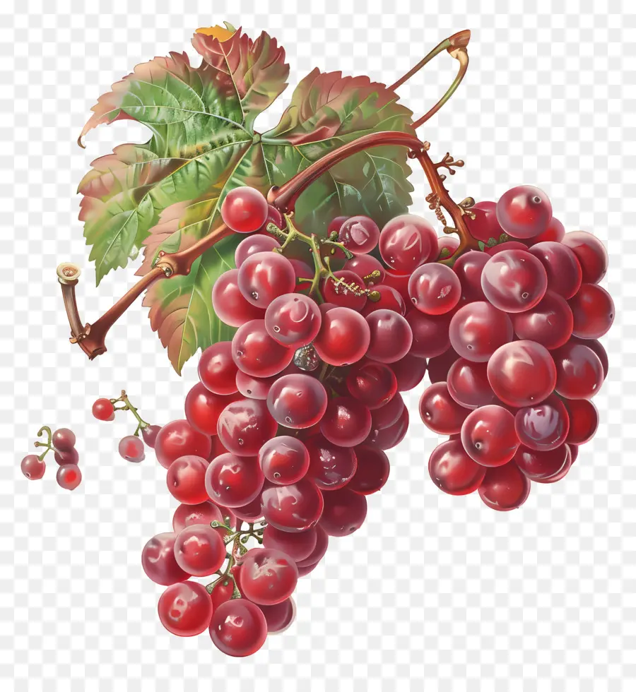 Las Uvas Rojas，Las Uvas PNG