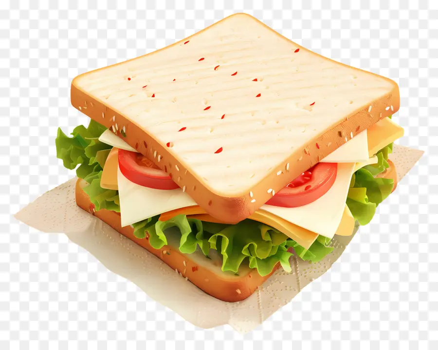 Sandwich，Lechuga PNG