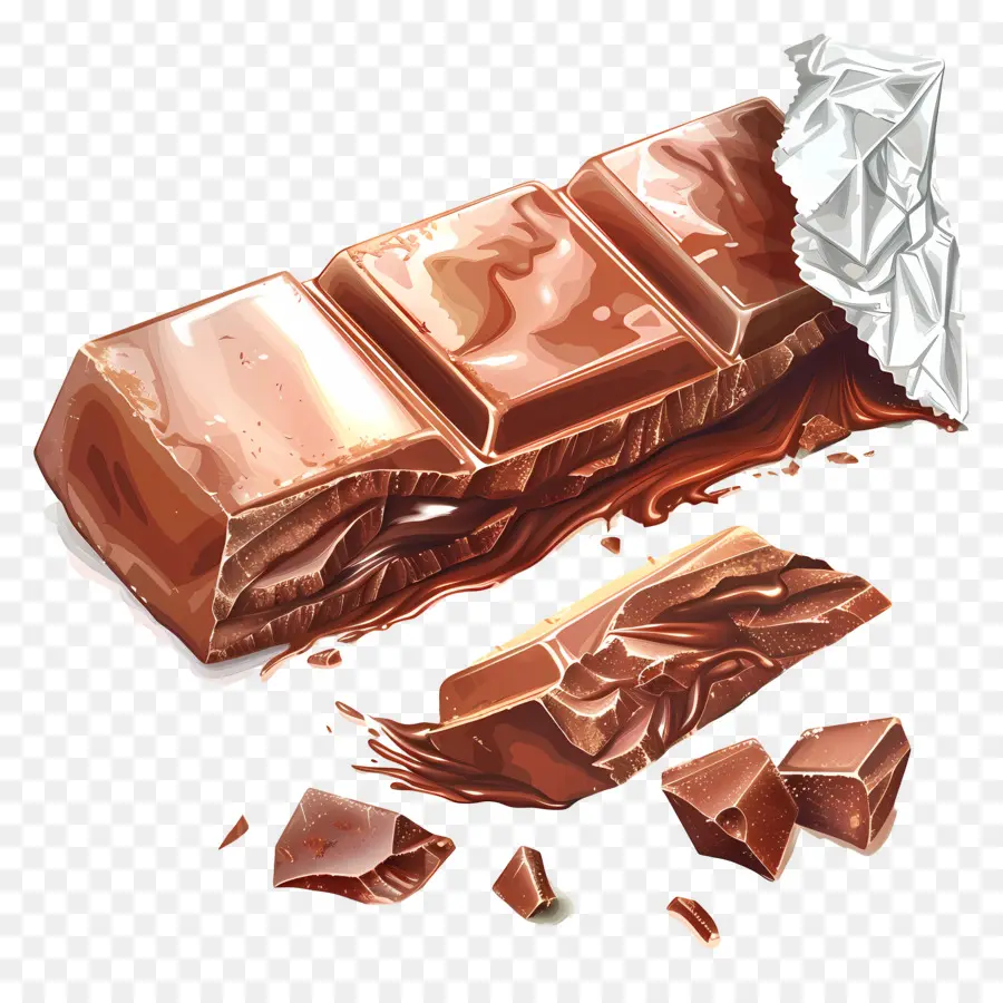 Barra De Chocolate，Barras De Chocolate PNG