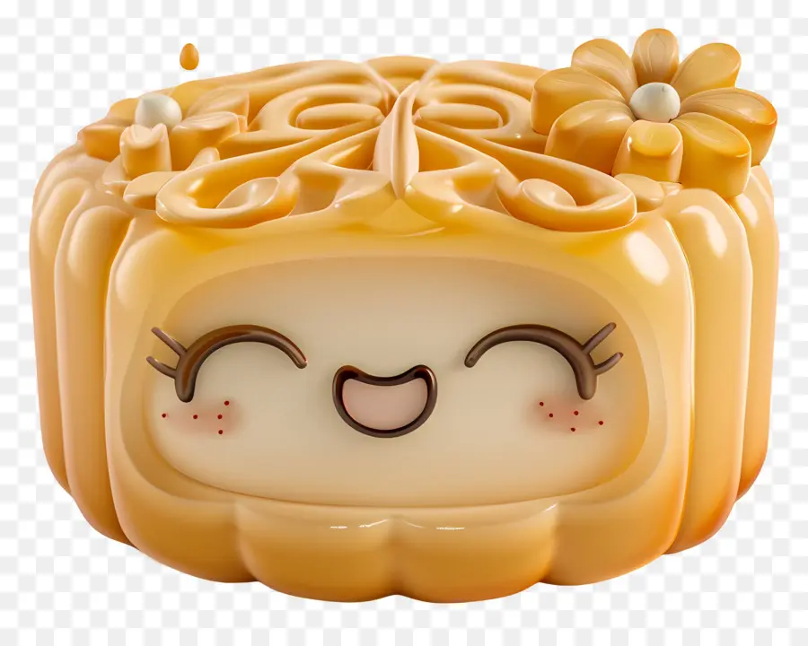 Mooncake，Linda Pastel De Luna PNG