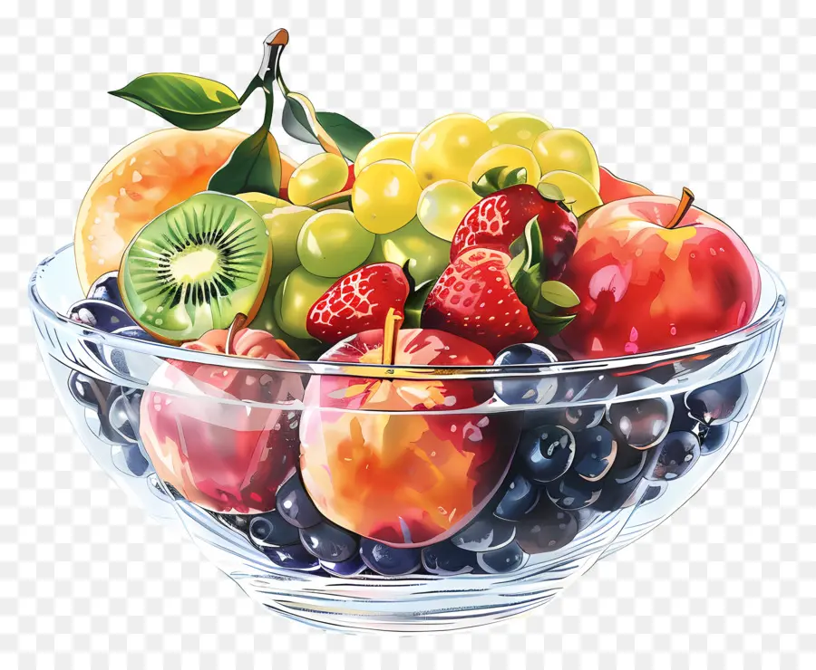 Plato De Fruta，Ensalada De Fruta PNG