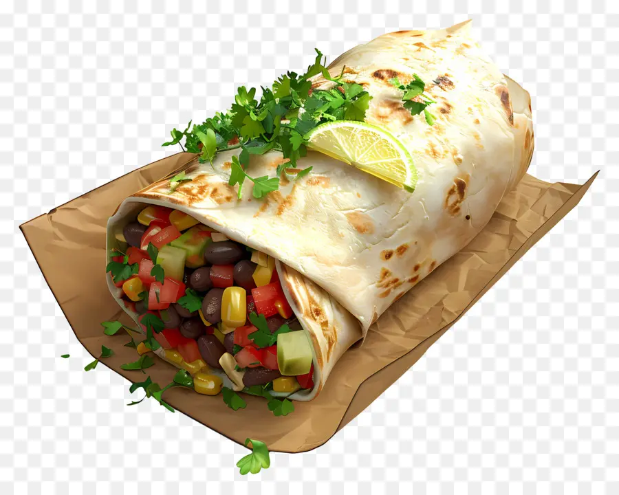 Burrito，Envuelva PNG