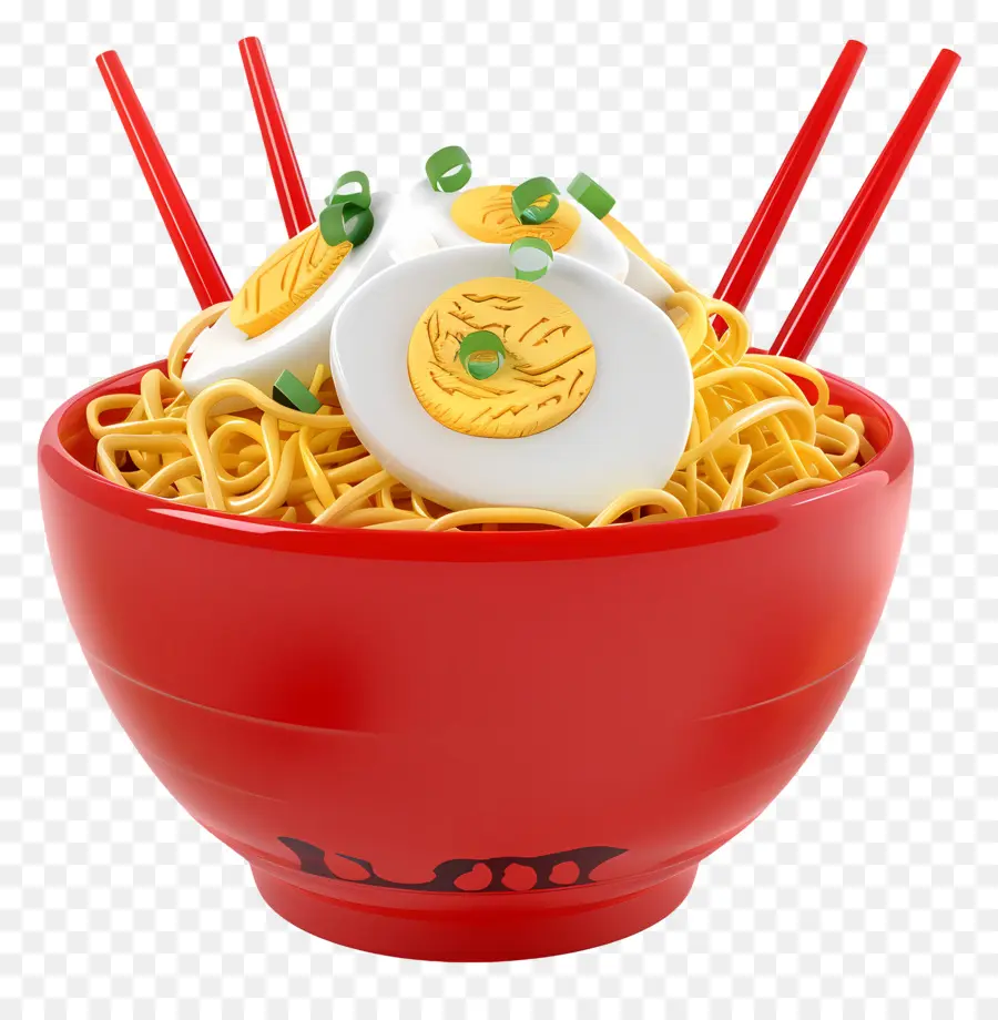 Ramen En Tazón，Plato De Fideos PNG