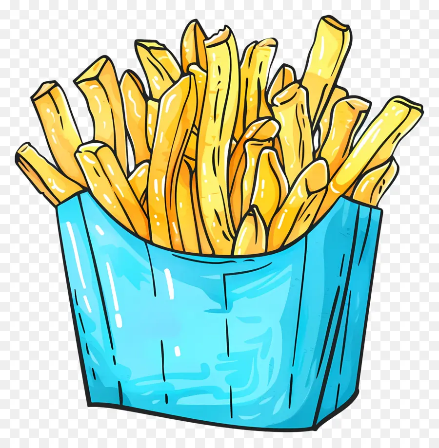 Las Papas Fritas，Merienda PNG